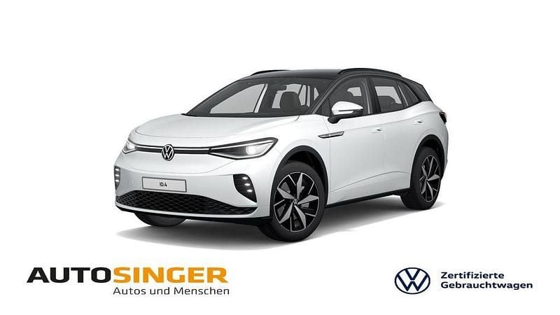 Gletscherweiß metallic Gebraucht 2022 VW ID.4 GTX SUV | 32.990 € (Guter Preis) - Bild 1/3