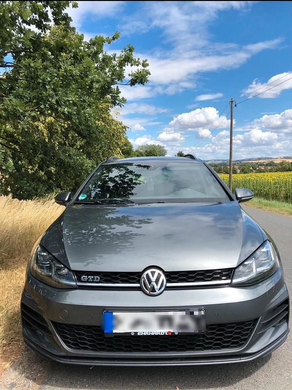 Gebraucht VW Golf VII GTD 184 PS (135 kW) 2019 Grau Kombi