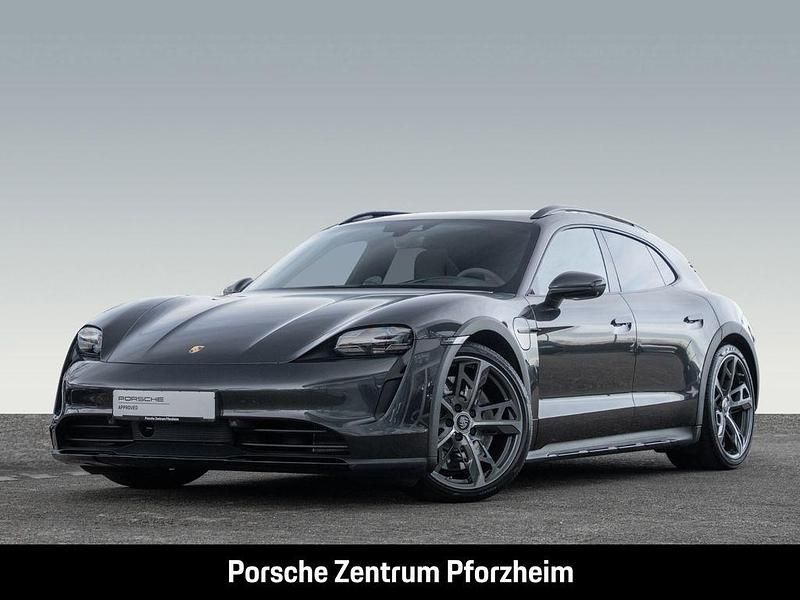 Grau Gebraucht 2023 Porsche Taycan 4S Cross Turismo Limousine | 86.480 € (Teuer) - Bild 1/4