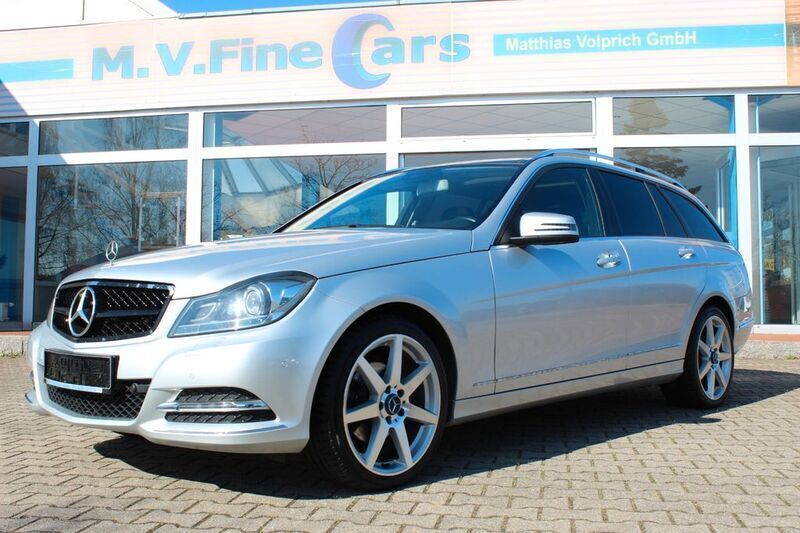 Silber Gebraucht 2013 Mercedes C250 Avantgarde Kombi | 12.500 € (Fairer Preis) - Bild 1/4