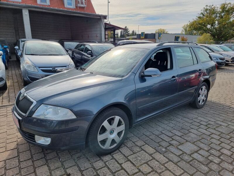 Grau Gebraucht 2008 Skoda Octavia Elegance Kombi | 1.500 € (Superpreis) - Bild 1/4