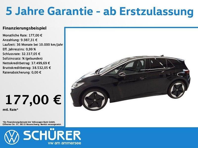 Schwarz Gebraucht 2024 VW ID.3 Pro Kleinwagen | 47.487 € - Bild 1/4