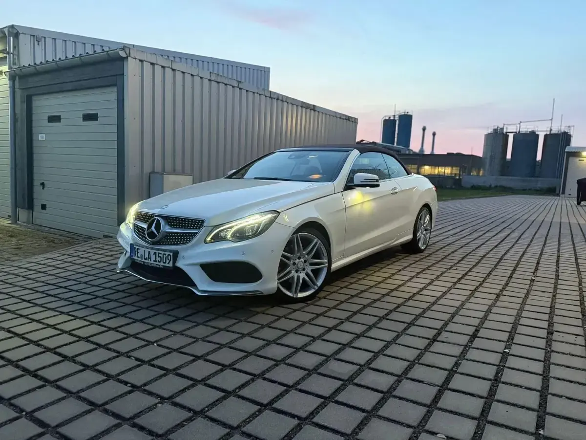 Gebraucht Mercedes 350 AMG 252 PS (185 kW) 2014 Weiß Cabrio