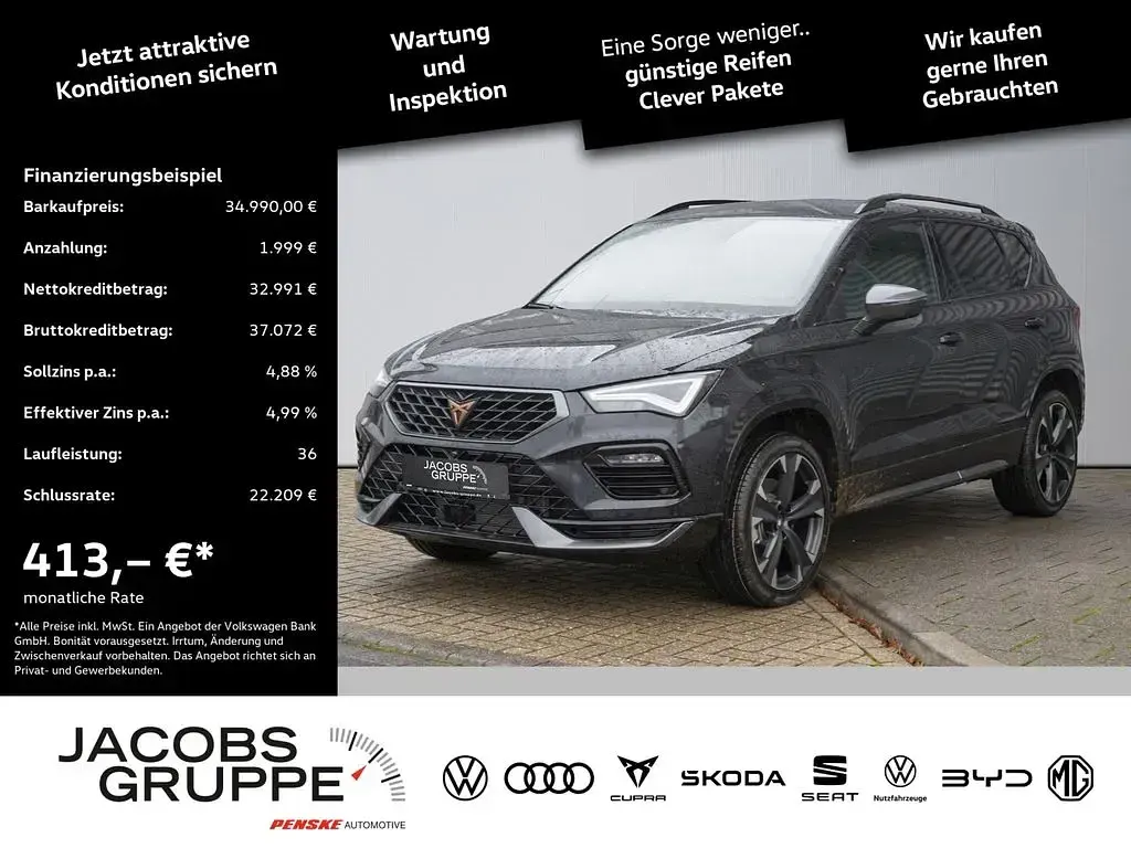 Second-hand Cupra Ateca 150 CP (110 kW) 2026 Negru SUV