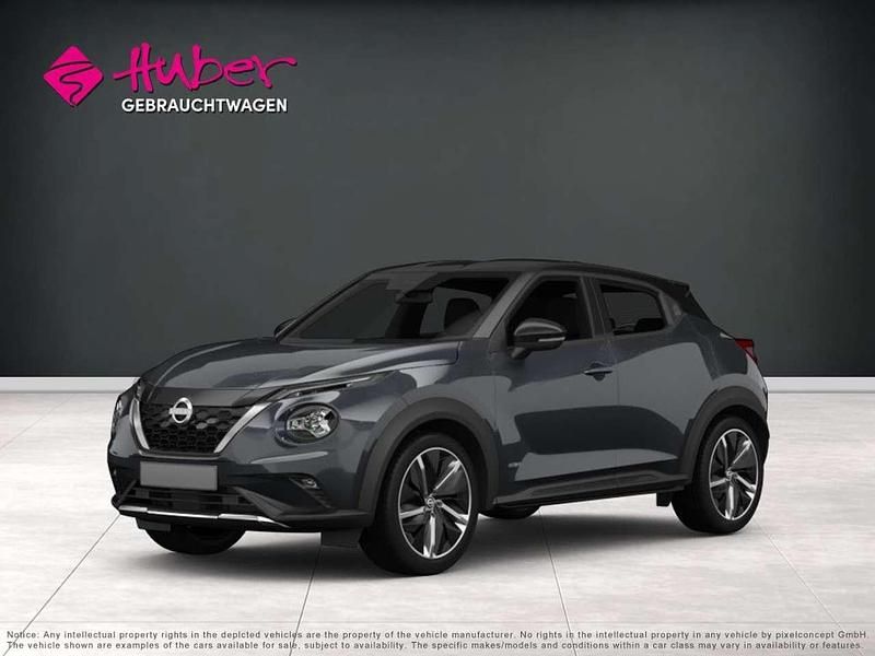 Gun metallic (m) Gebraucht 2025 Nissan Juke Acenta SUV | 18.889 € (Guter Preis) - Bild 1/4