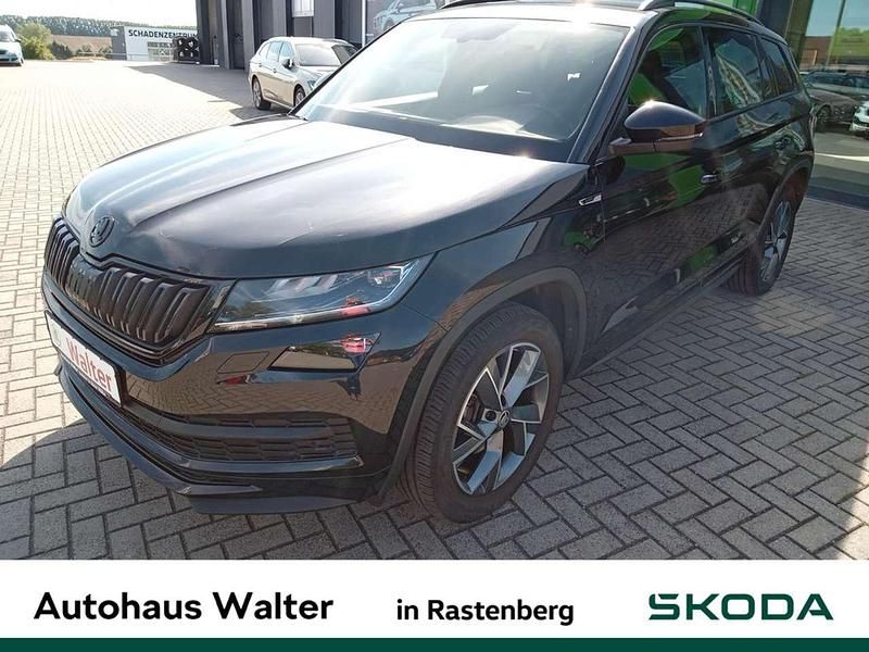 Blackmagic Gebraucht 2018 Skoda Kodiaq SportLine SUV | 23.900 € (Teuer) - Bild 1/4