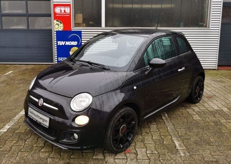 Schwarz Gebraucht 2014 Fiat 500 S | 6.899 € (Fairer Preis) - Bild 1/4