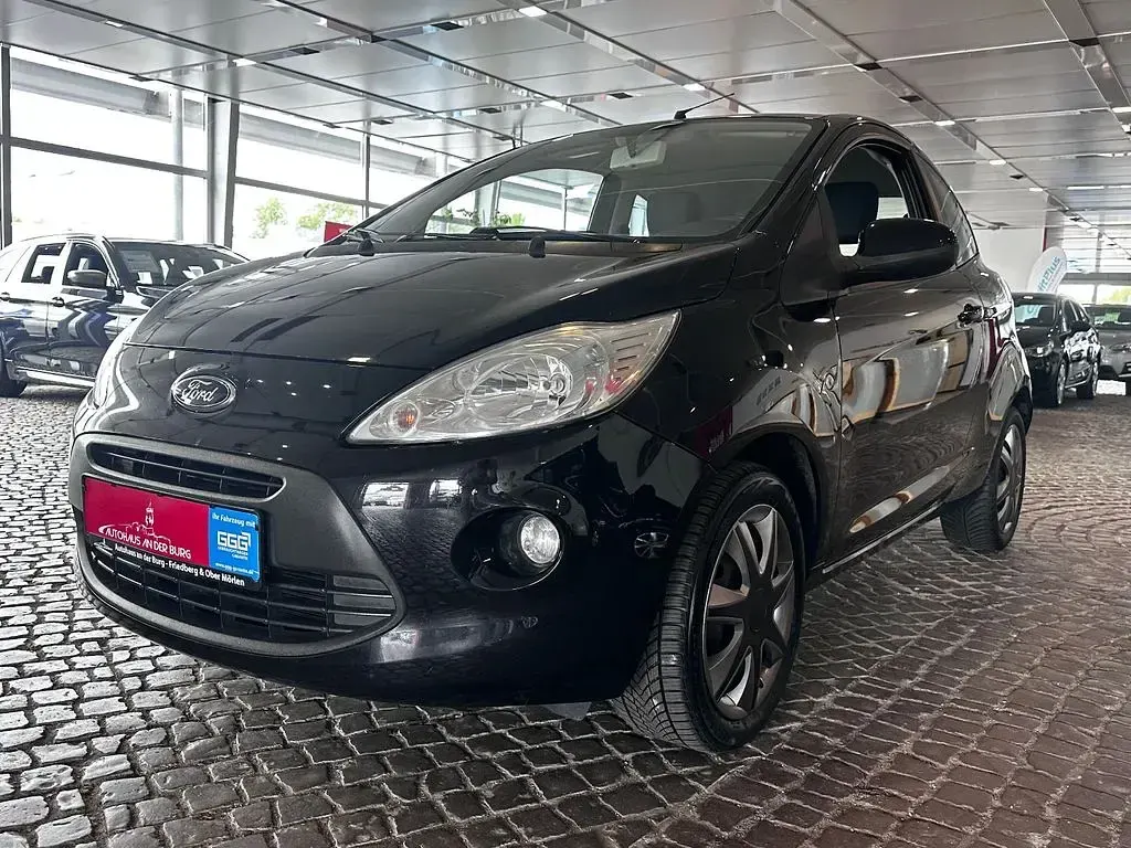 Gebraucht Ford Ka Titanium 69 PS (50 kW) 2009 Midnightschwarz metallic Kleinwagen