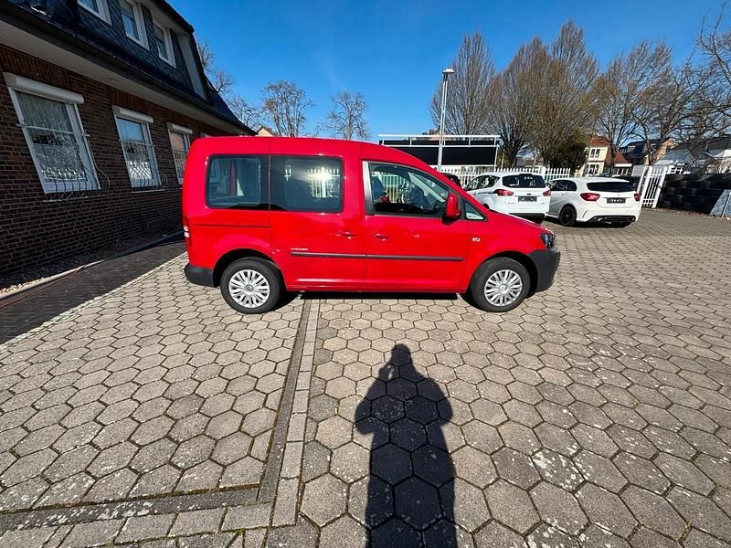 Gebraucht VW Caddy 86 PS (63 kW) 2014 Rot Van / Kleinbus