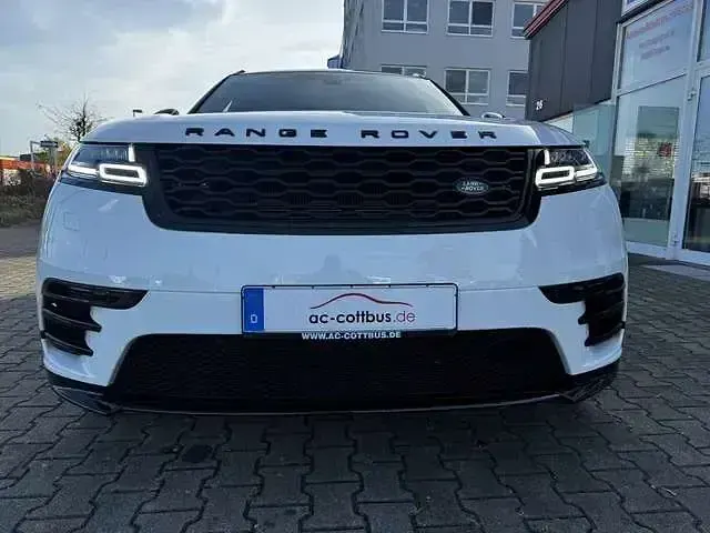Gebraucht Land Rover Range Rover Velar R-Dynamic 301 PS (221 kW) 2019 Fuji white dach schwarz SUV