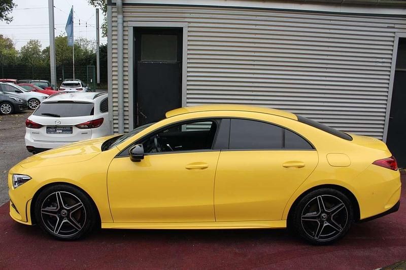 Gebraucht Mercedes CLA220 AMG line 190 PS (139 kW) 2021 Gelb uni Limousine