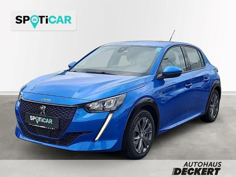 Blau Gebraucht 2020 Peugeot e-208 Allure Kleinwagen | 13.990 € (Fairer Preis) - Bild 1/4