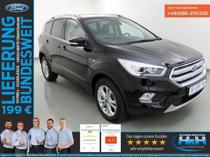 Iridiumschwarz Gebraucht 2019 Ford Kuga Titanium SUV | 17.240 € (Fairer Preis) - Bild 1/4