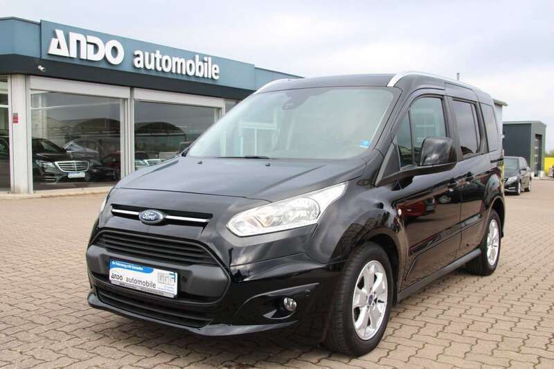 Schwarz Gebraucht 2018 Ford Tourneo Connect Titanium Van / Kleinbus | 17.500 € (Fairer Preis) - Bild 1/4