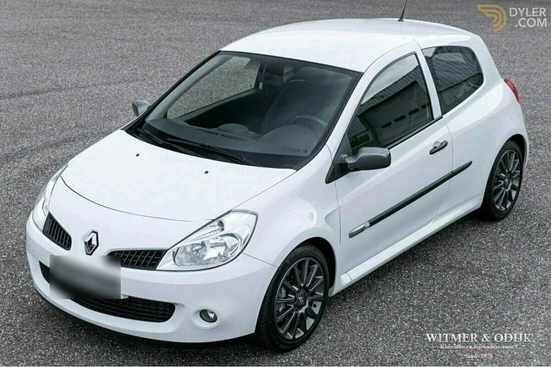 Gebraucht Renault Clio III 2009 Weiß Kleinwagen