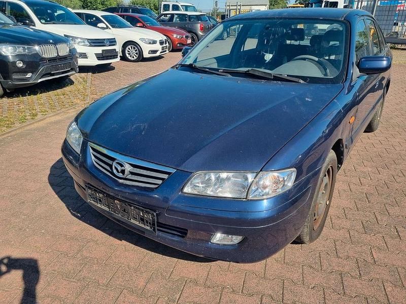 Blau Gebraucht 2002 Mazda 626 Exclusive Limousine | 1.100 € (Superpreis) - Bild 1/4