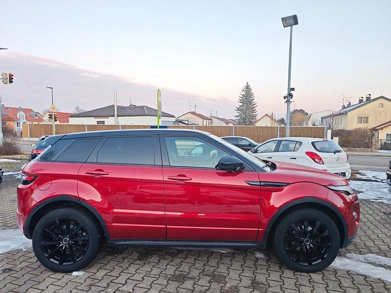 Second-hand Land Rover Range Rover evoque Dynamic 241 CP (177 kW) 2014 Roșu SUV