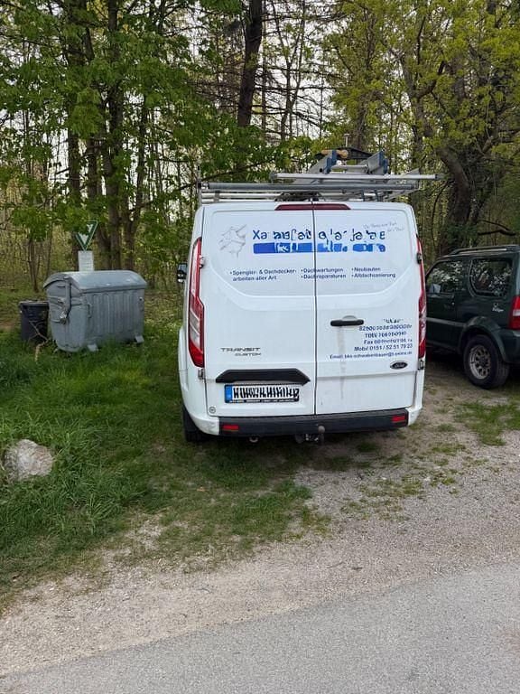 Gebraucht Ford Transit Custom 107 PS (78 kW) 2019 Weiß Van / Kleinbus