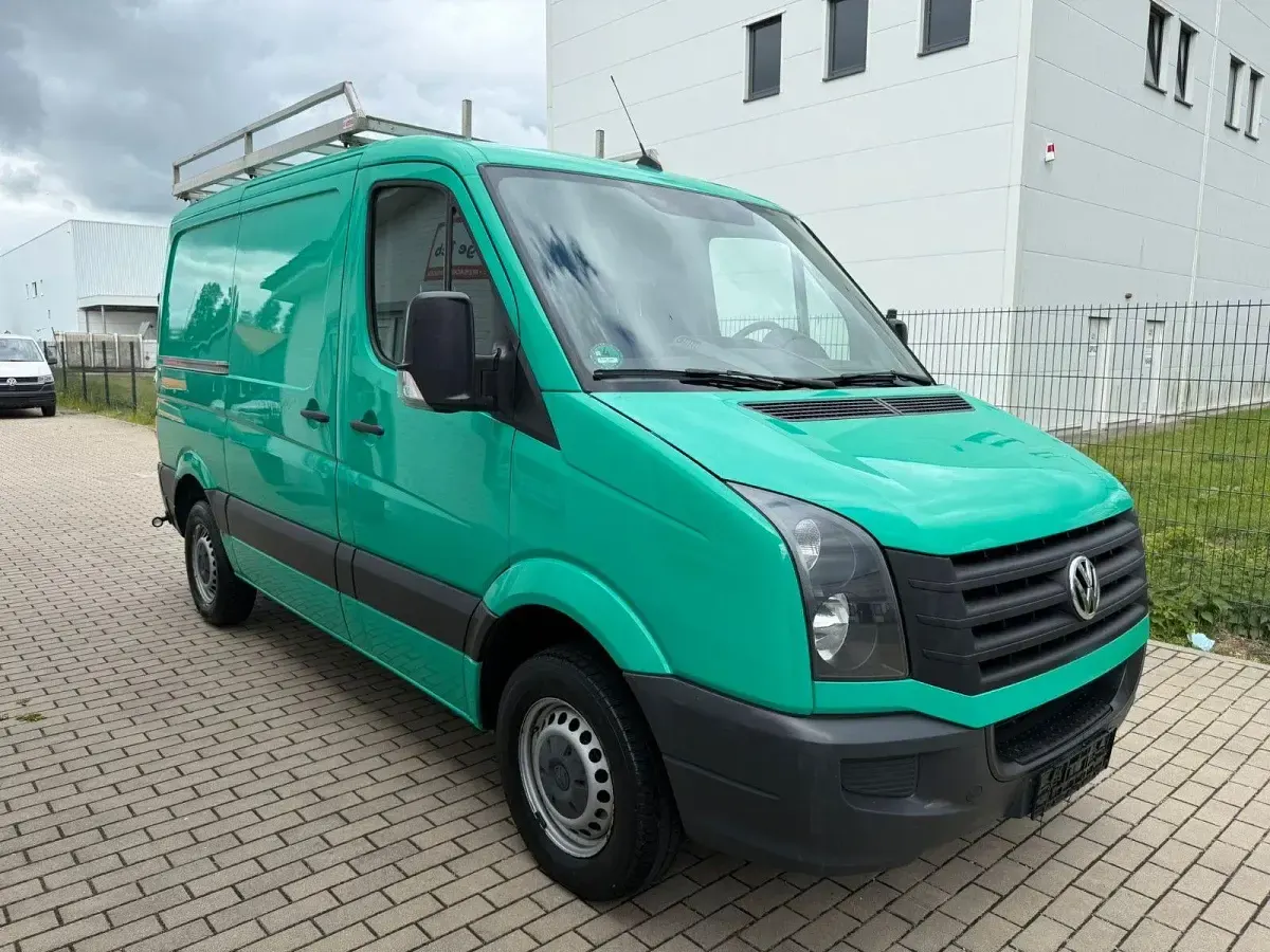 Używany VW Crafter 109 KM (80 kW) 2012 Zielony Van