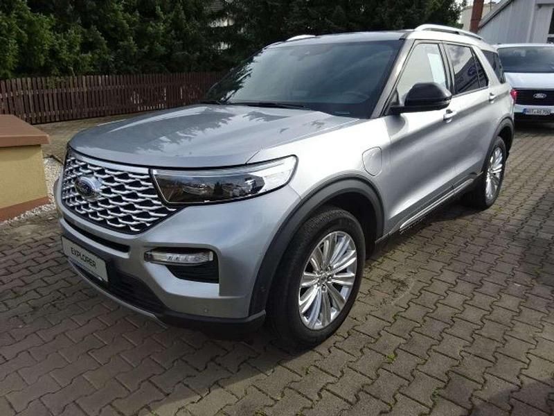 Iconicsilber Gebraucht 2021 Ford Explorer Platinum SUV | 41.995 € (Fairer Preis) - Bild 1/4
