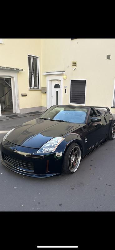 Schwarz Gebraucht 2005 Nissan 350Z Cabrio | 17.490 € (Etwas zu teuer) - Bild 1/4
