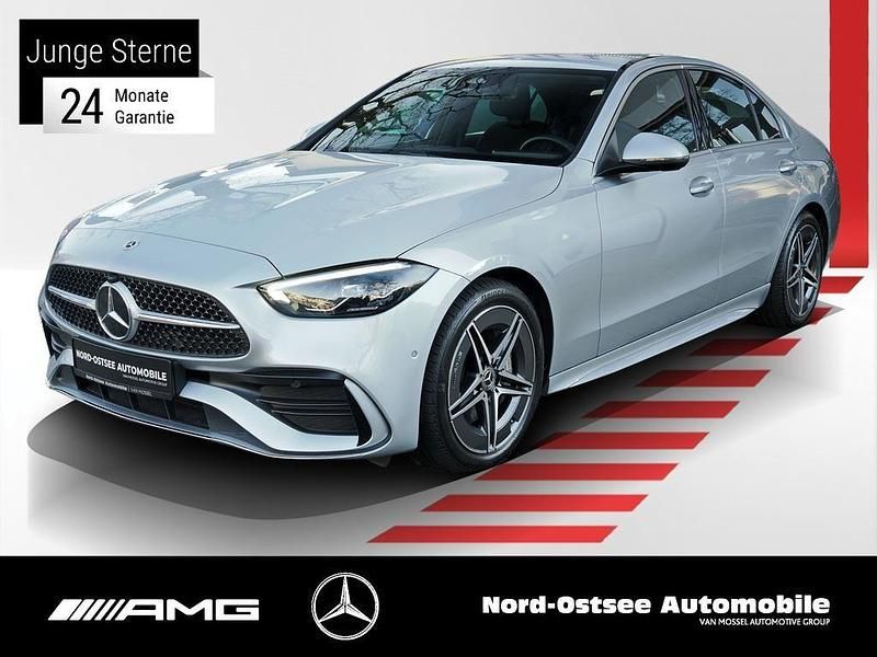 Gebraucht Mercedes C220 AMG 200 PS (147 kW) 2025 Metalliclack hightechsilber Limousine