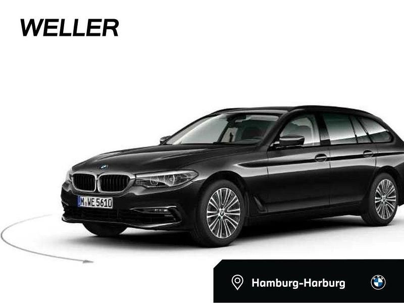Black sapphire (schwarz) Gebraucht 2019 BMW 540 Comfort Edition Kombi | 33.950 € (Superpreis) - Bild 1/2