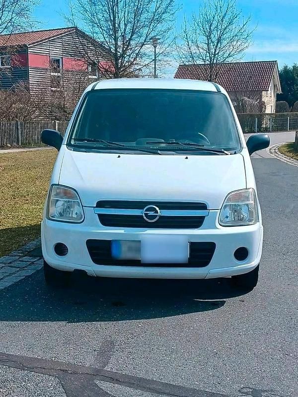 Gebraucht Opel Agila 60 PS (44 kW) 2005 Weiß Van / Kleinbus