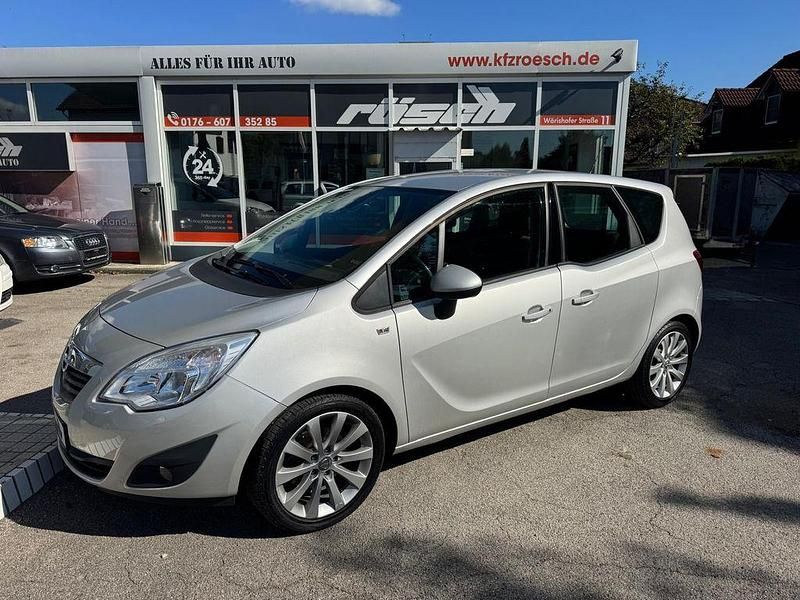 Gebraucht Opel Meriva Edition 101 PS (74 kW) 2010 Silber Van / Kleinbus