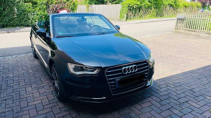 Schwarz Gebraucht 2016 Audi A3 Cabriolet Cabrio | 15.900 € (Superpreis) - Bild 1/4