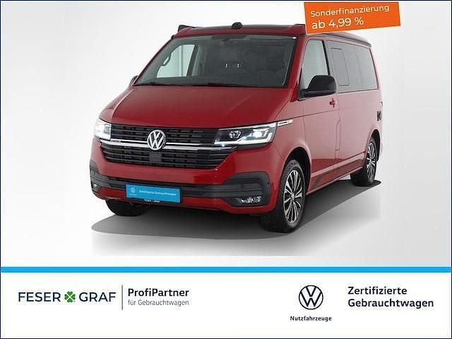 Kirschrot Gebraucht 2022 VW T6.1 Coast Van | 64.855 € - Bild 1/2