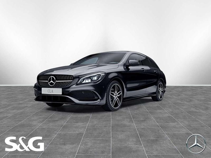 Metalliclack kosmosschwarz Gebraucht 2017 Mercedes CLA200 AMG Kombi | 18.890 € (Fairer Preis) - Bild 1/4