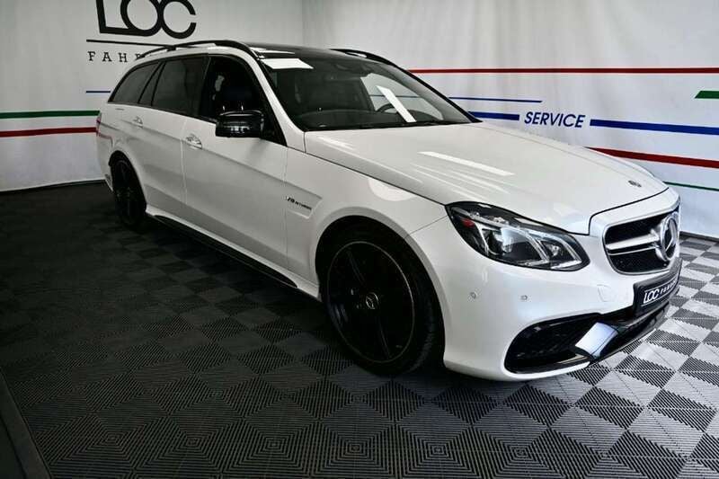 Designo diamantweiß bright Gebraucht 2016 Mercedes E63 AMG AMG Kombi | 40.800 € (Fairer Preis) - Bild 1/4