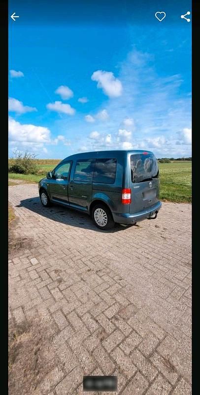 Usata VW Caddy 109 CV (80 kW) 2008 Grigio Monovolume
