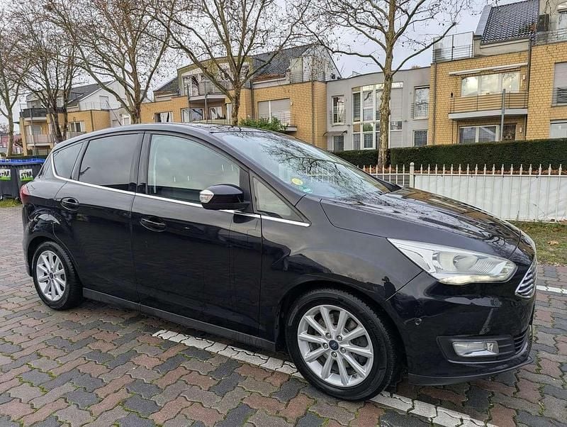 Schwarz Gebraucht 2015 Ford C-MAX Titanium Van / Kleinbus | 7.500 € (Superpreis) - Bild 1/4