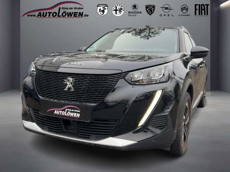 Schwarz Gebraucht 2020 Peugeot e-2008 Allure SUV | 18.980 € (Fairer Preis) - Bild 1/4