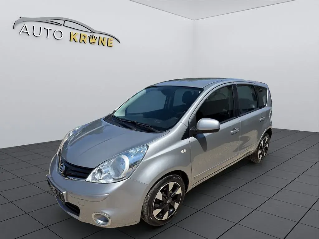 Gebraucht Nissan Note I-Way 88 PS (64 kW) 2013 Silber Kleinwagen