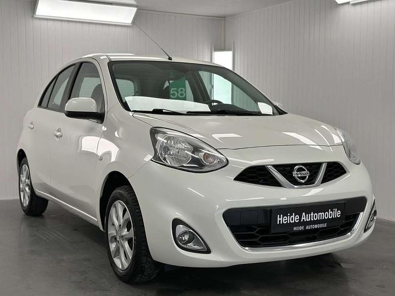 Gebraucht Nissan Micra Acenta 80 PS (58 kW) 2014 White pearl (m) Kleinwagen