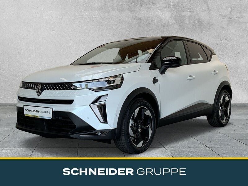 Perlmuttweiß/schwarz Neu 2024 Renault Captur Techno SUV | 26.990 € (Superpreis) - Bild 1/4