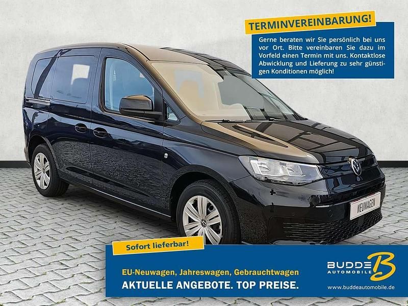 Deep black perleffekt Neu 2025 VW Caddy Family Van / Kleinbus | 32.480 € (Superpreis) - Bild 1/4