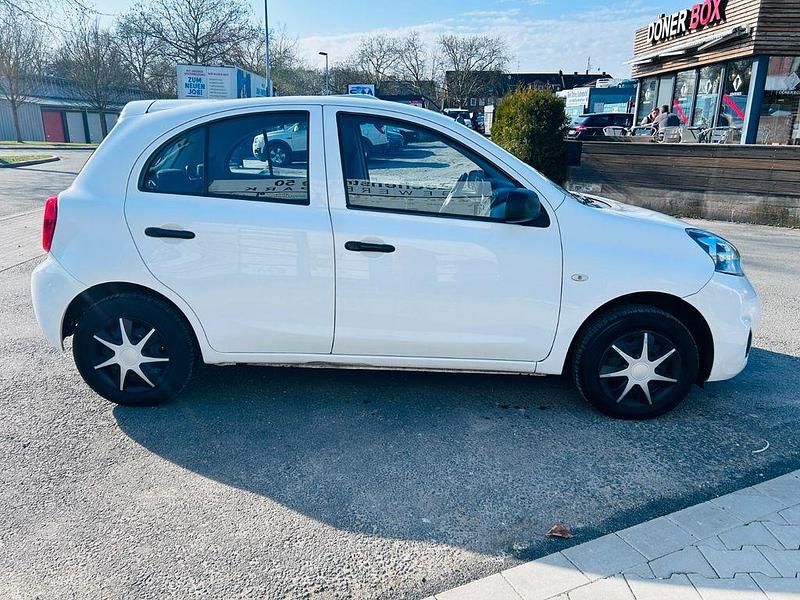 Gebraucht Nissan Micra Visia 80 PS (58 kW) 2013 Weiß Kleinwagen