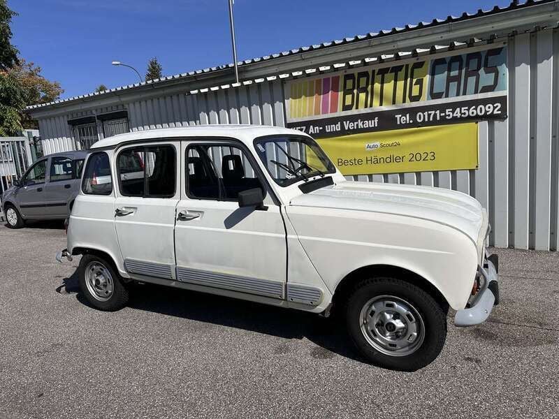 Weiß Gebraucht 1988 Renault R4 Limousine | 5.990 € - Bild 1/4