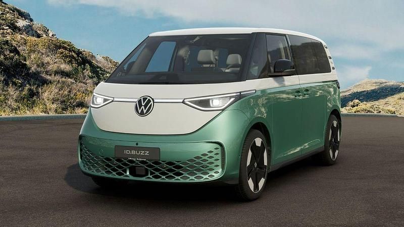 Nowe VW ID. Buzz Goal 210 kW (286 KM) 2025 Zielony Minivan