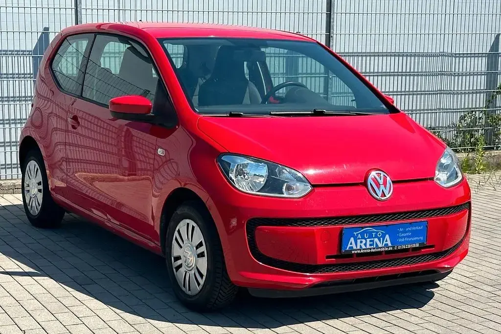 Gebraucht VW up! Move 75 PS (55 kW) 2012 Rot Kleinwagen