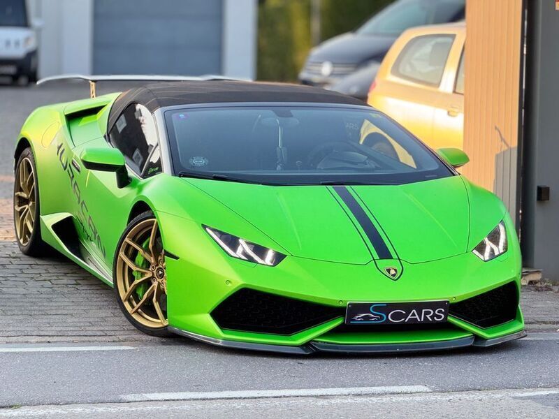 Grün Gebraucht 2016 Lamborghini Huracán Cabrio | 199.500 € - Bild 1/4