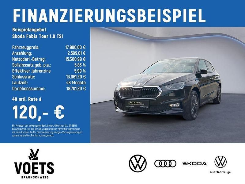 Gebraucht Skoda Fabia Tour 95 PS (69 kW) 2025 Schwarz Kleinwagen