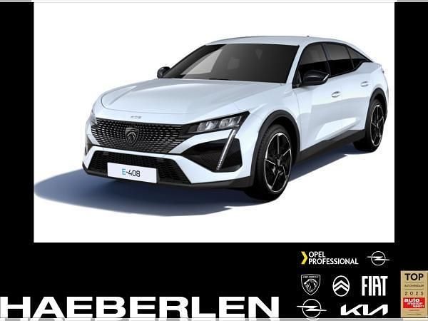 Weiß (okenit weiß) Neu 2025 Peugeot e-408 Allure SUV | 39.490 € - Bild 1/4
