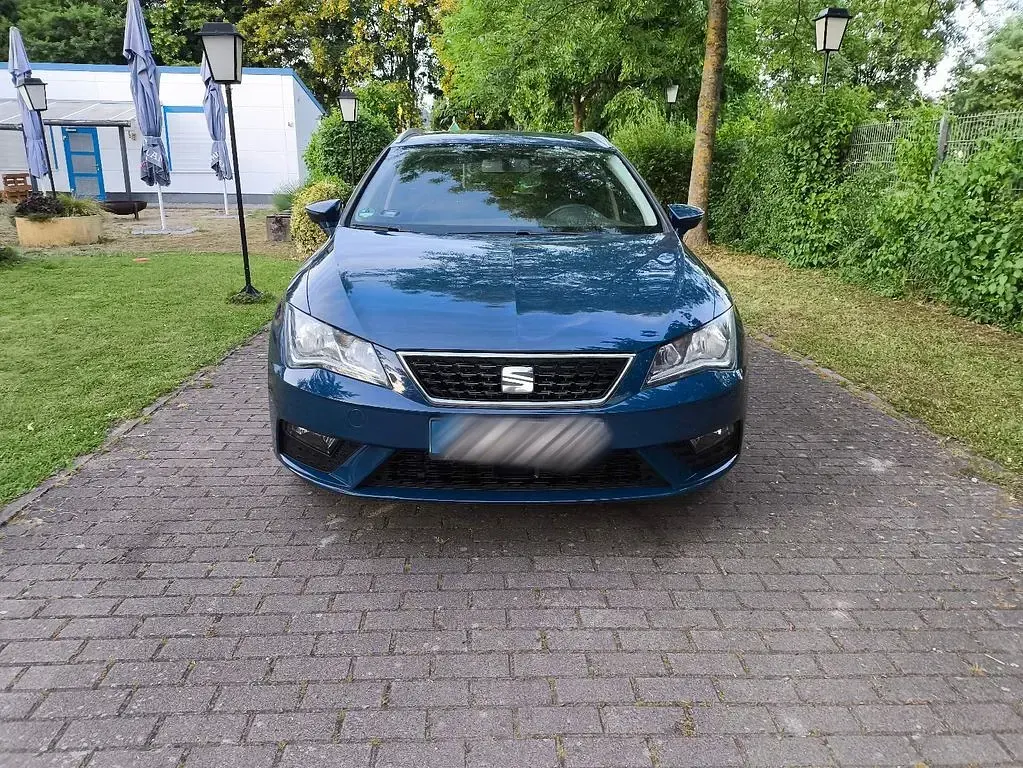 Gebraucht Seat Leon ST Style 110 PS (80 kW) 2018 Blau Kombi