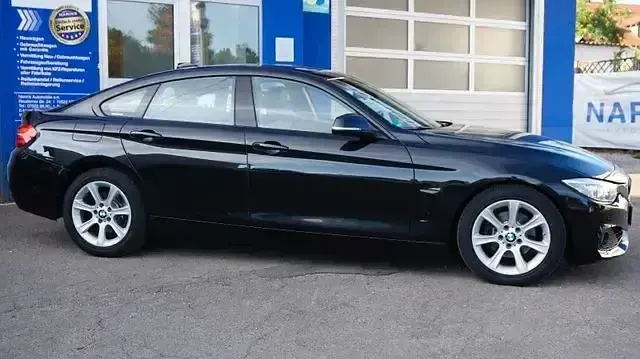 Gebraucht BMW 420 Gran Coupé Advantage 184 PS (135 kW) 2016 Schwarz Coupé
