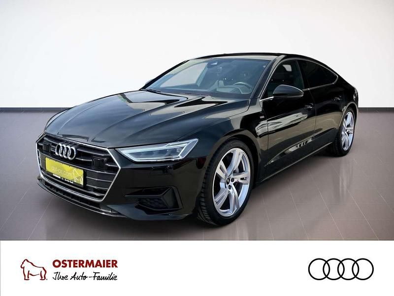 Gebraucht Audi A7 S-Line 340 PS (250 kW) 2023 Mythosschwarz metallic Limousine